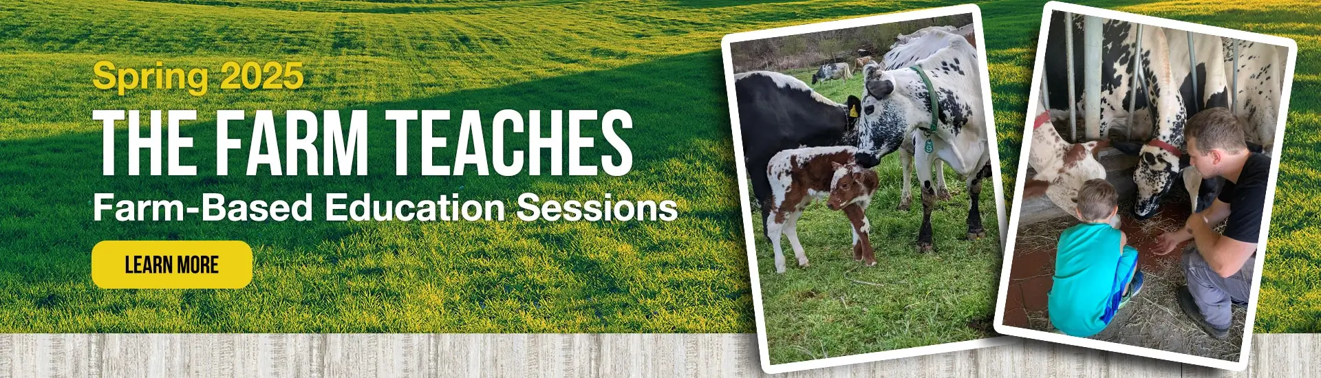 Spring 2025 farm-based education sessions